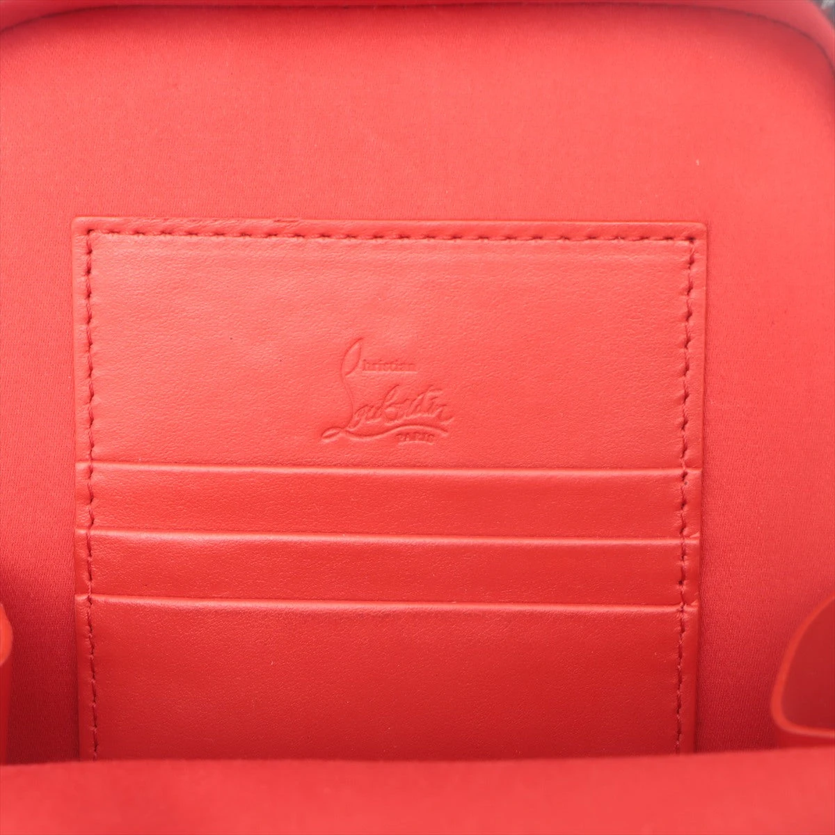 クリスチャンルブタン スパイクスタッズ レザー ボディバッグ