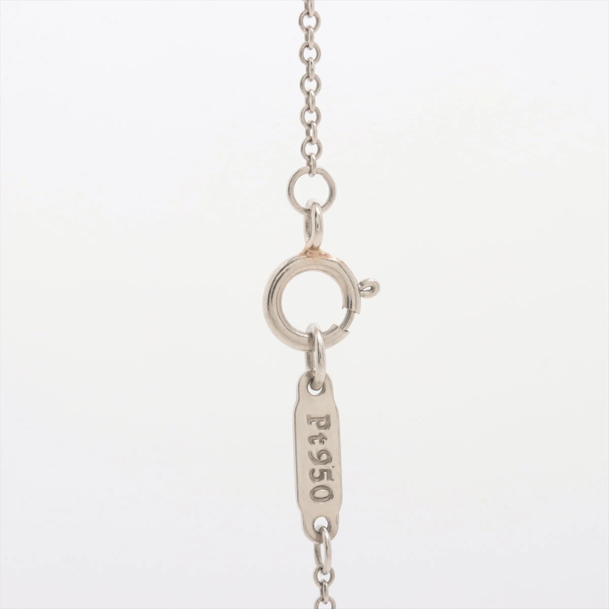 ティファニー ソレスト ダイヤ ネックレス Pt950 2.6g ダイヤ直径約