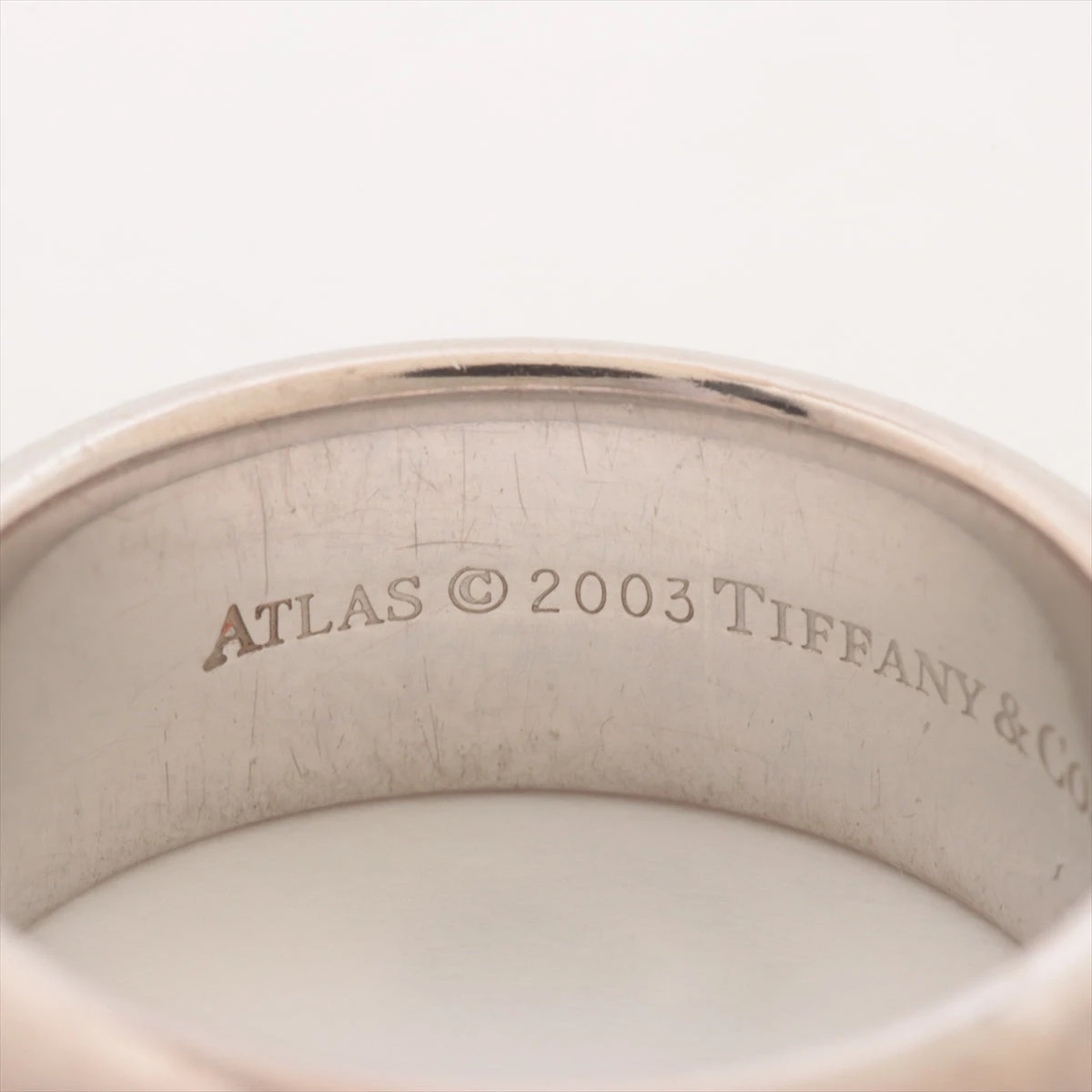 ティファニー アトラス リング 750(WG) 9.5g A3393740｜中古