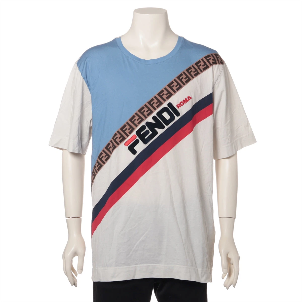 最終お値下げ　FENDI フェンディ　Tシャツ2枚セット 楽天市場】フェンディ FENDI Tシャツ メンズ 半袖 カットソー 2