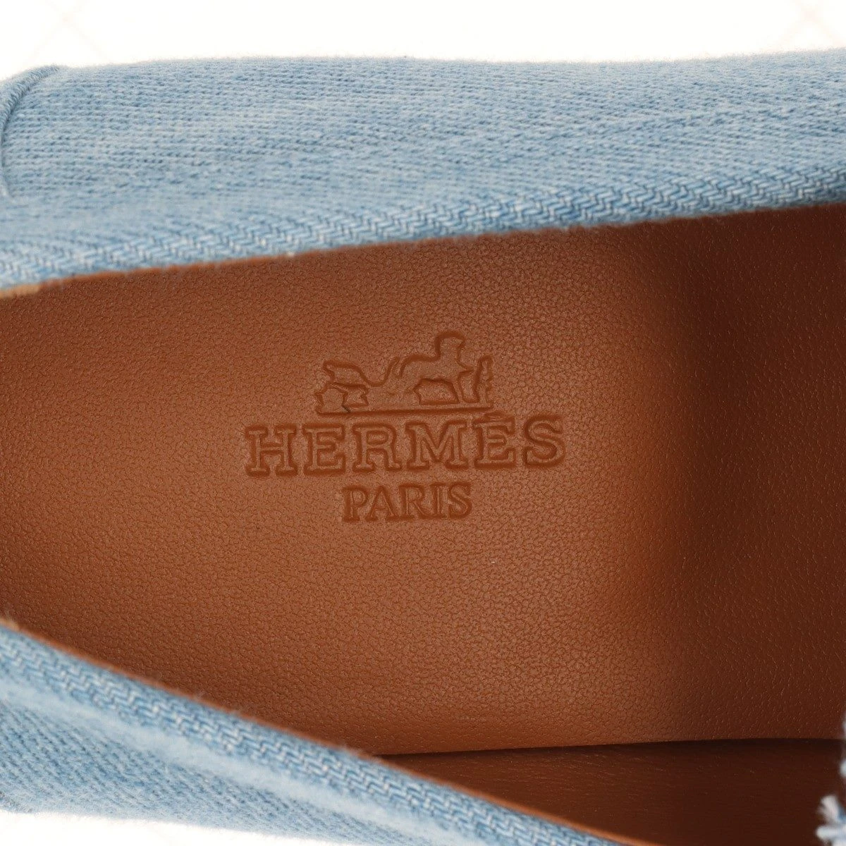 美品HERMES PARISエルメス ローファー デスタンケリーバックルデニム モカシン 《デスタン》 | Hermès - エルメス-公式サイト