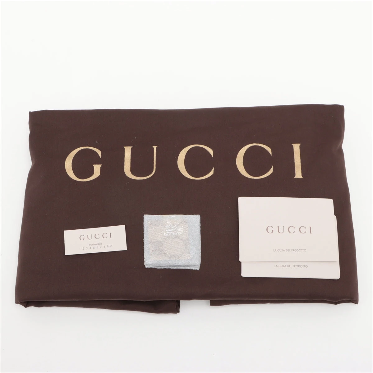 グッチ GGクリスタル ボストンバッグ ブラウン 293595 AP100494｜中古