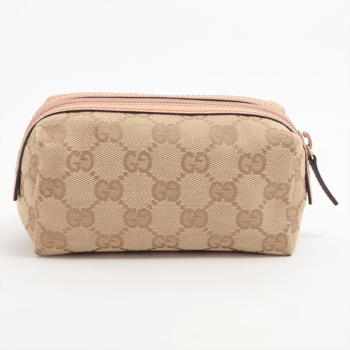 GUCCI GGパターン ポーチ ベージュ ピンク GUCCI タバコポーチ ベージュ ピンク GGパターン - メルカリ