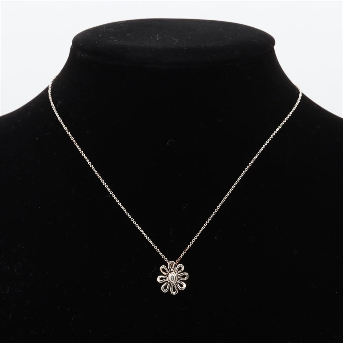 ティファニー デイジーフラワー ネックレス 925 3.5g シルバー