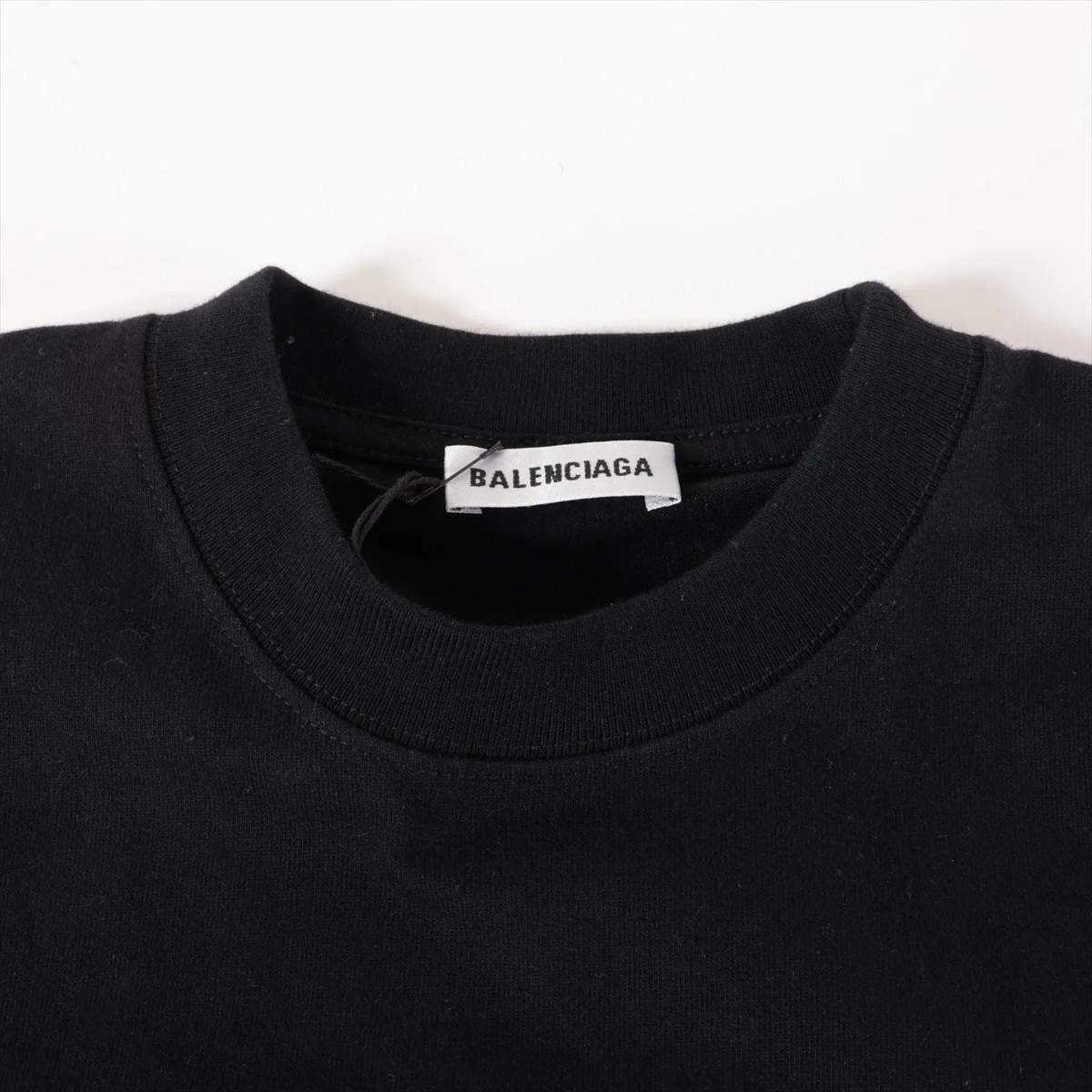 バレンシアガ　Tシャツ　ブラック　黒　着物スリーブ　キモノ　　alaia 3090053310499223_01_8134w.jpeg
