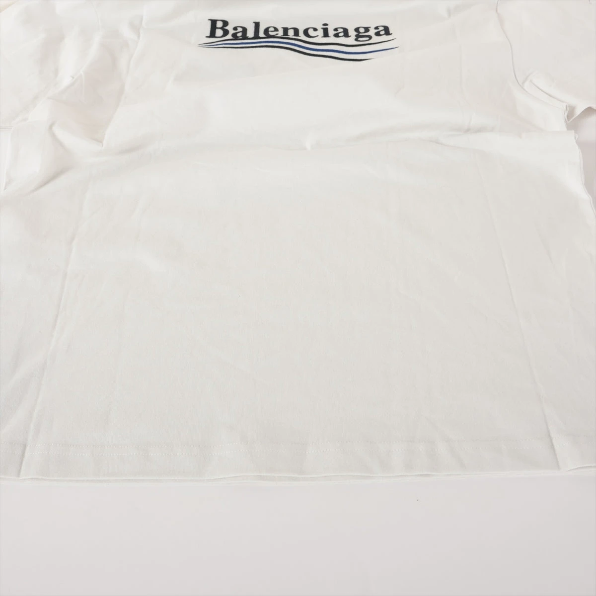 バレンシアガ 21年 コットン Tシャツ XS ユニセックス ホワイト 641655 
