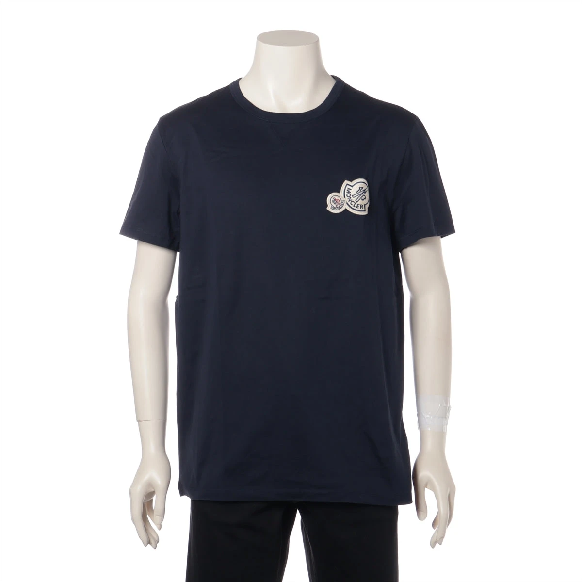 MONCLER ネイビー Tシャツ XLサイズ MONCLER Tシャツ XL ネイビー