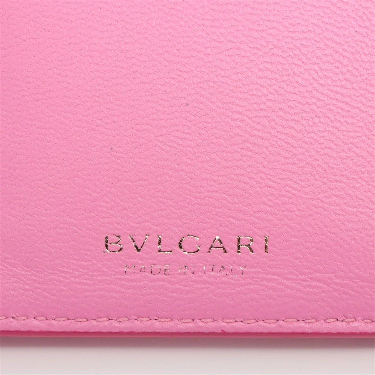 BLVGARI セルペンティ フォーエバーカードホルダー カーフレザー ピンク セルペンティ フォーエバー カードホルダー Calf Leather 291853