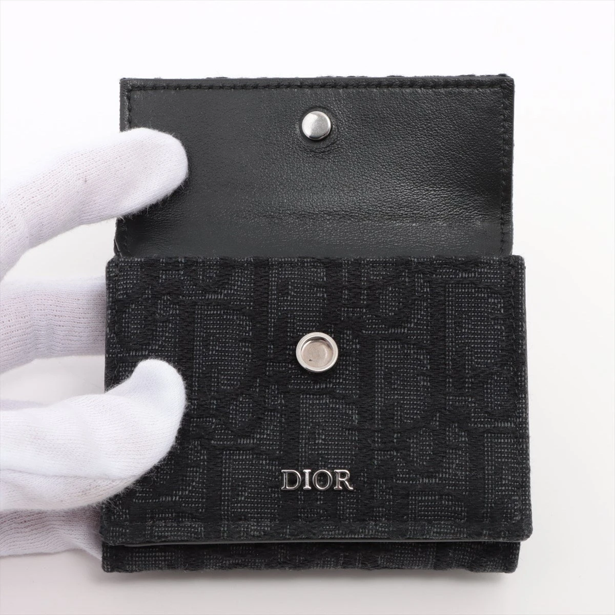 ✨DIOR✨　ディオール　コンパクトウォレット　三つ折り財布　オブリーク DIOR(ディオール) コンパクトウォレット 三つ折り財布 (Dior