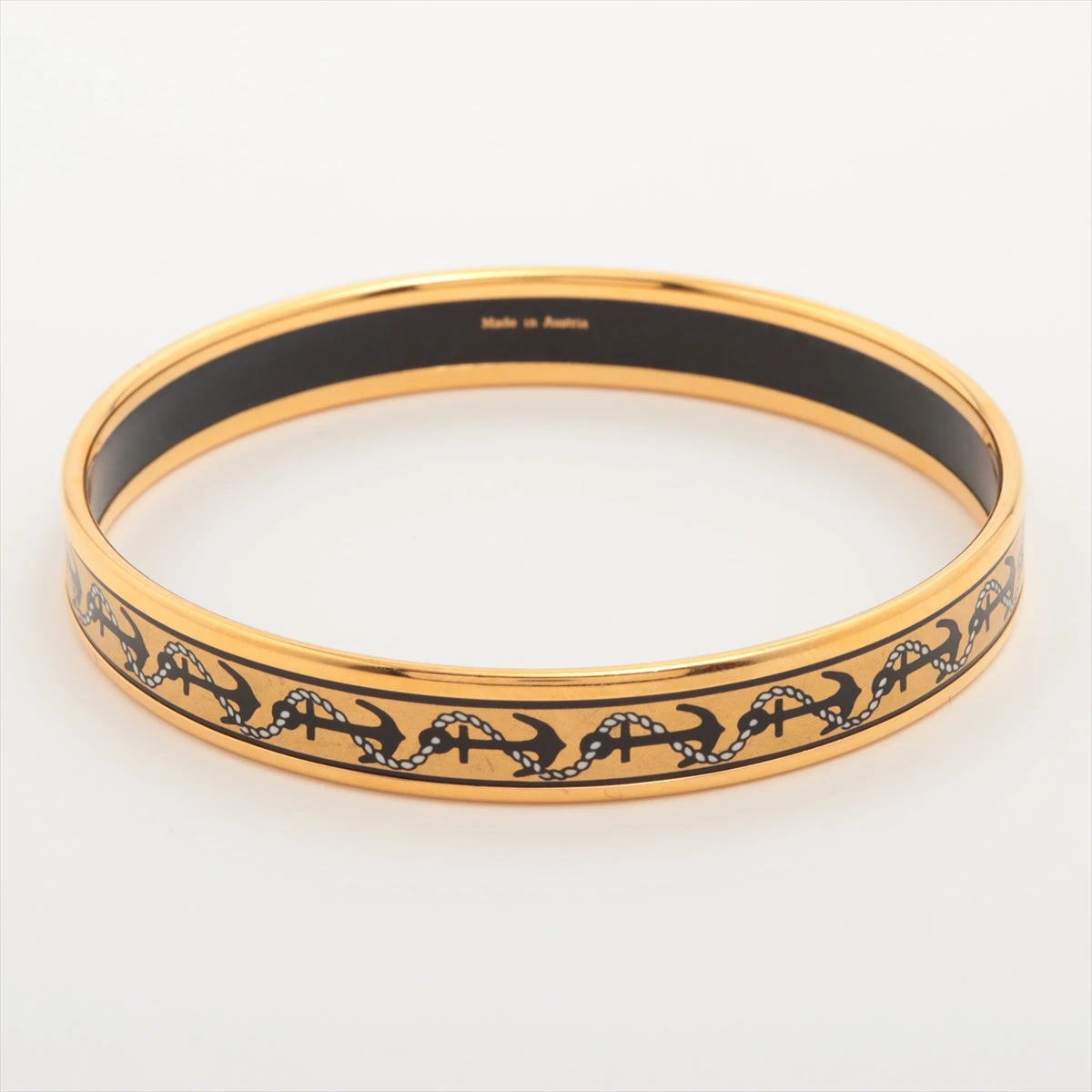 エルメス エマイユPM バングル GP ゴールド A3395443｜中古ブランド品