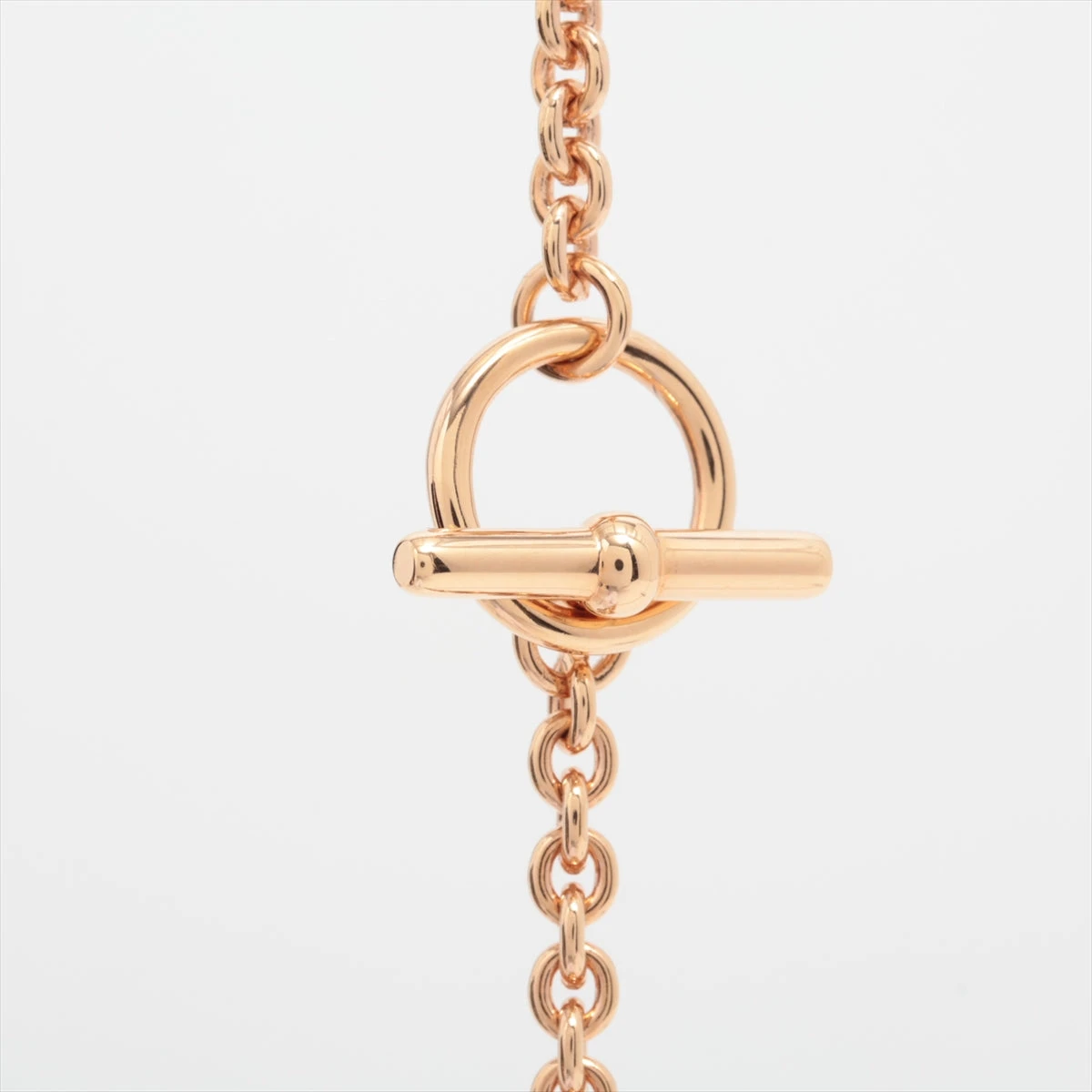 エルメス HERMES ホース ネックレストップ GP ゴールド