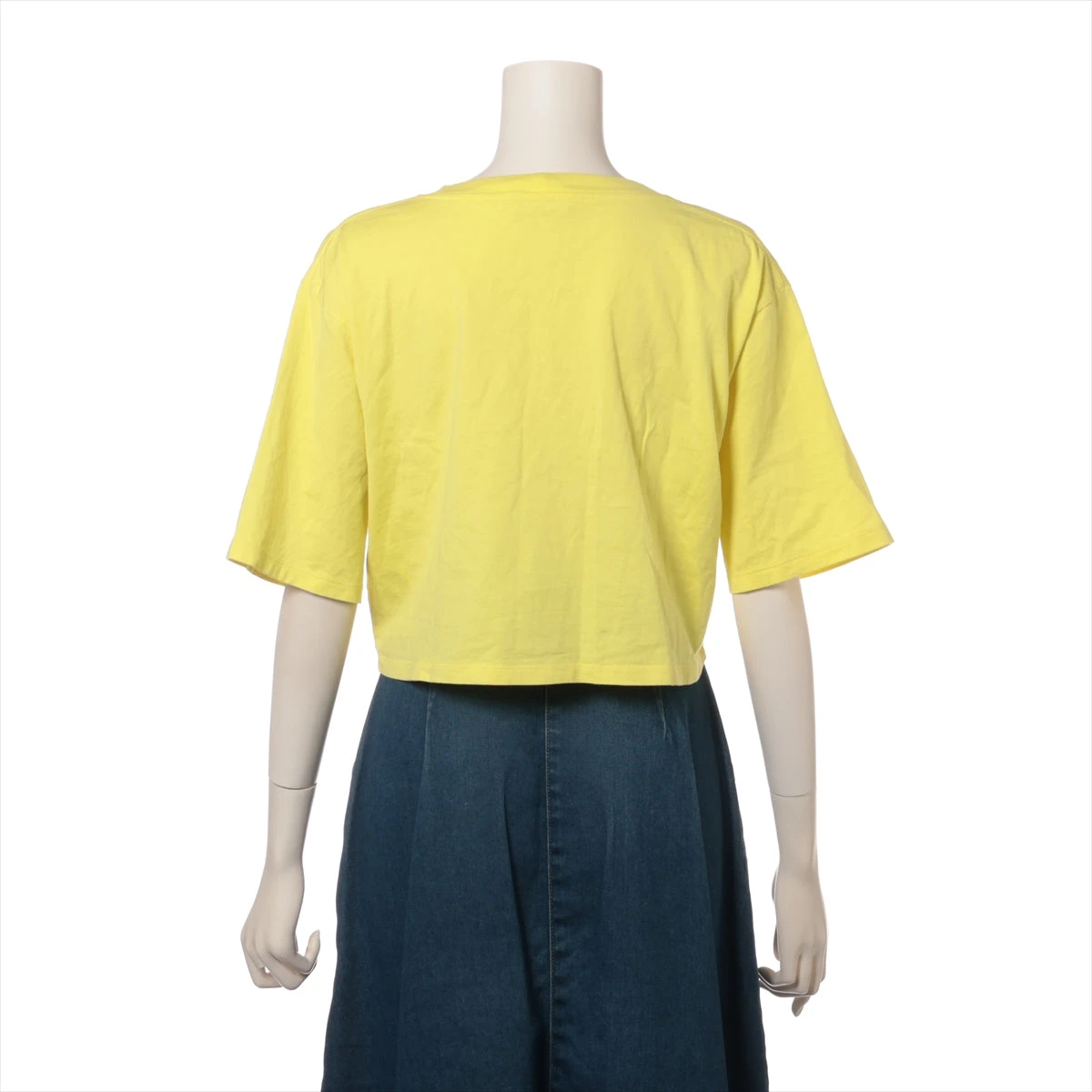 セリーヌ エディ期 コットン Tシャツ S レディース イエロー