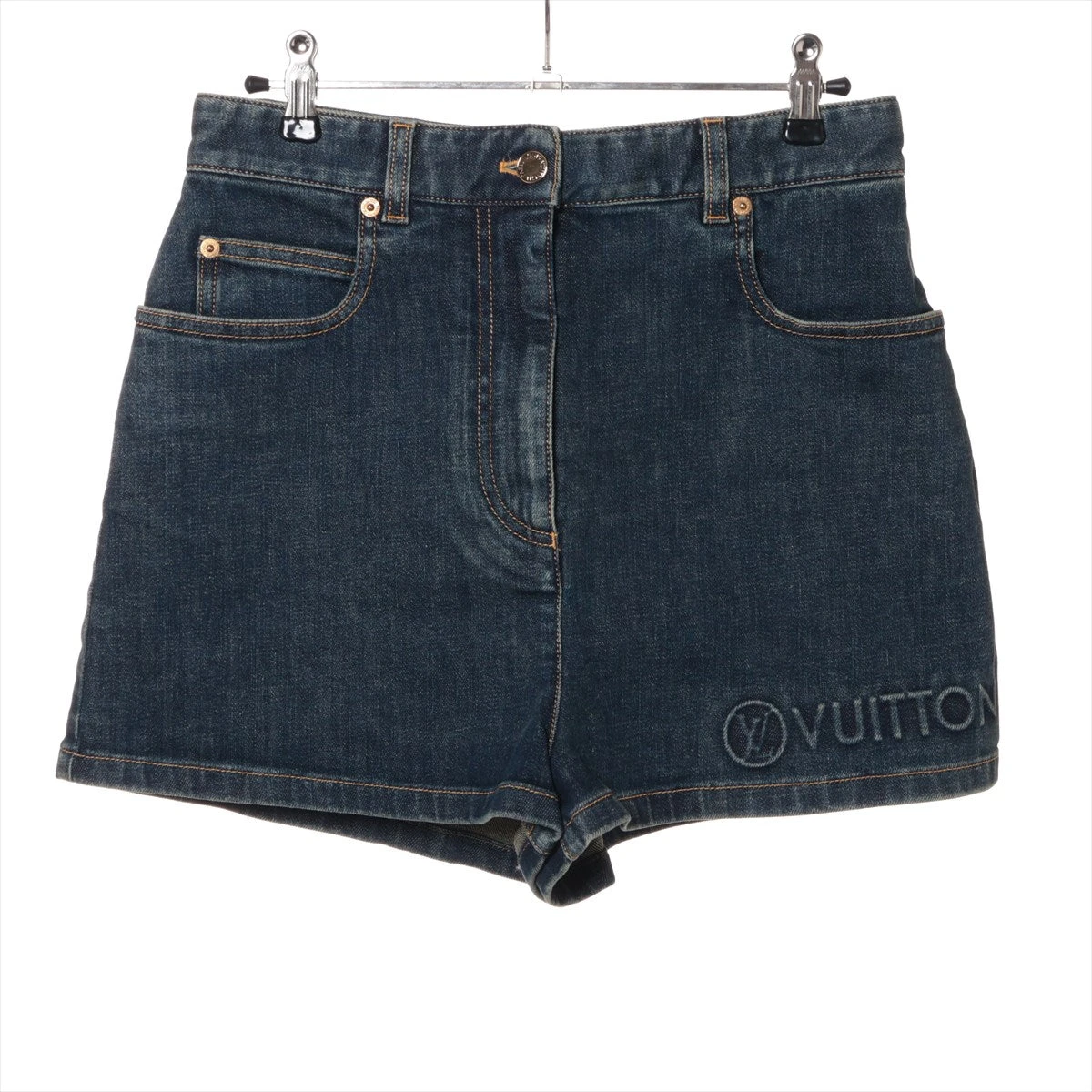 良品□ ルイヴィトン ショートパンツ ネイビー Sサイズ相当 良品□ ルイヴィトン ショートパンツ ネイビー Sサイズ相当