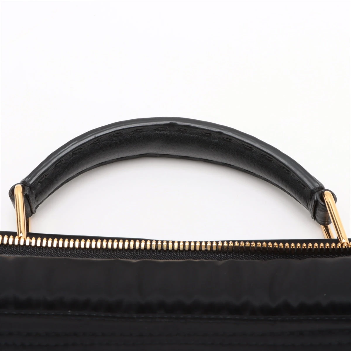 フェンディ×ポーター ピーカブー ナイロン×レザー 2WAYハンドバッグ 