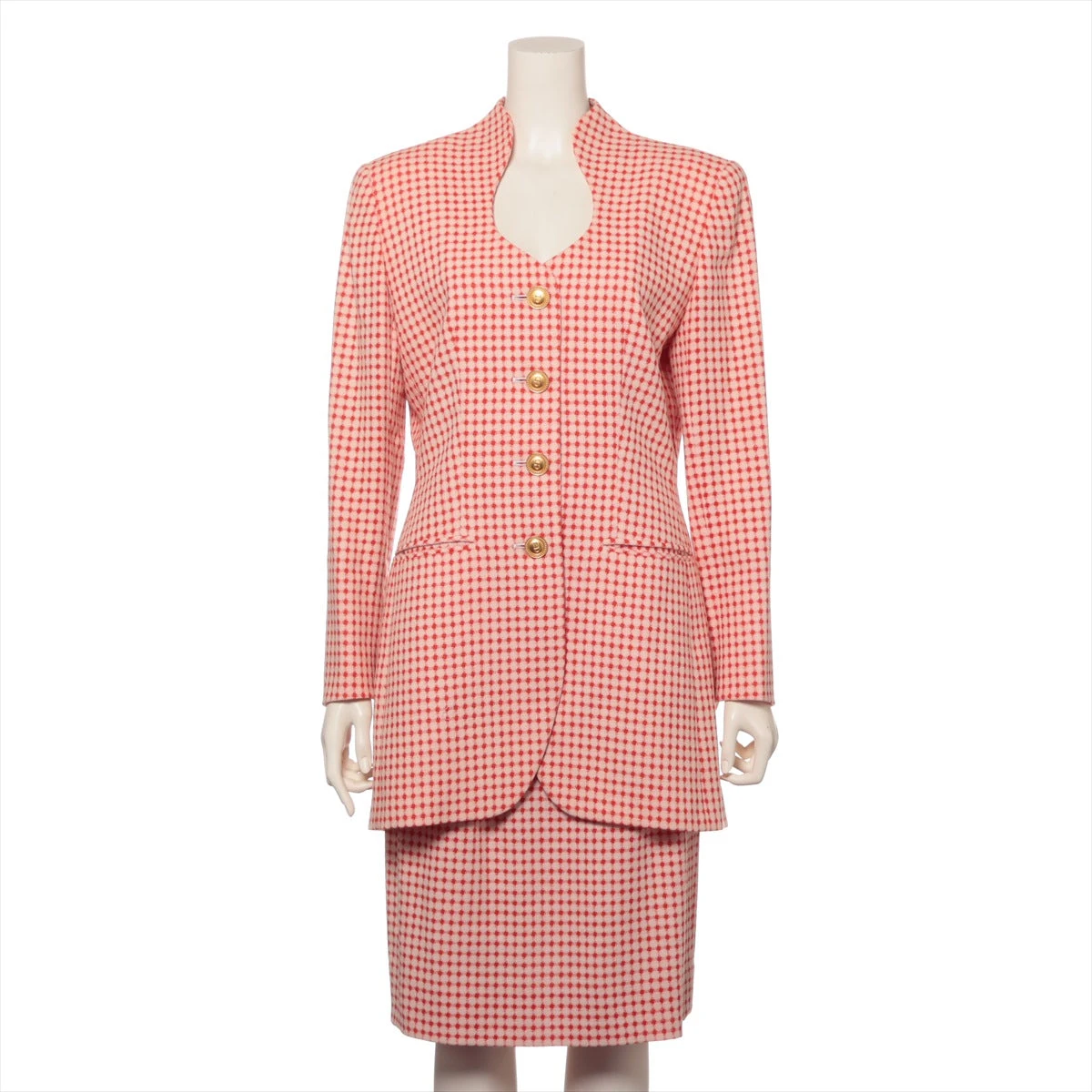 Christian Dior ディオール セットアップ パンチング 38 Christian Dior - Christian Dior ディオール セットアップ