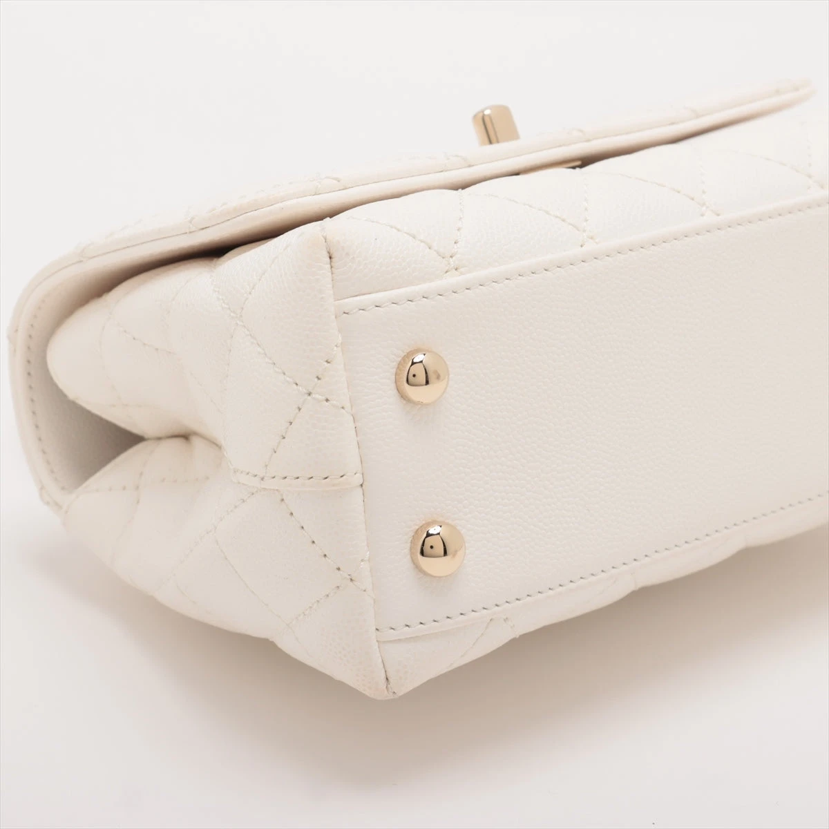 シャネル ココハンドル19 XXS キャビアスキン 2WAYハンドバッグ