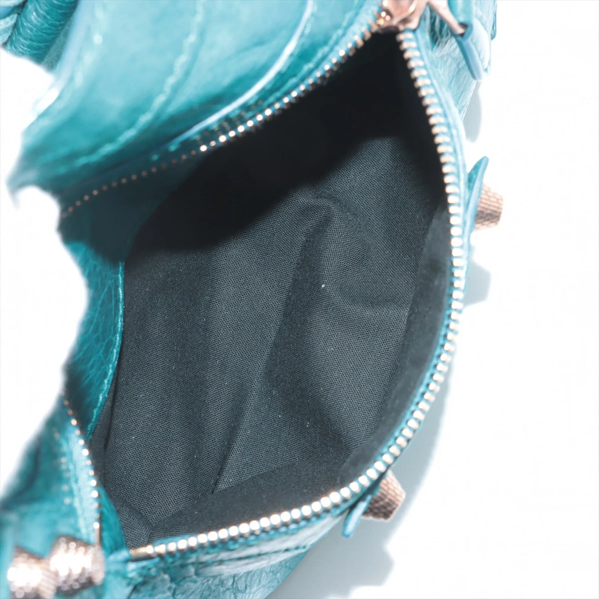 バレンシアガ　ハンド、ショルダーバッグ　ブルー　レザー BALENCIAGA - 良品 BALENCIAGA バレンシアガ ジャイアント