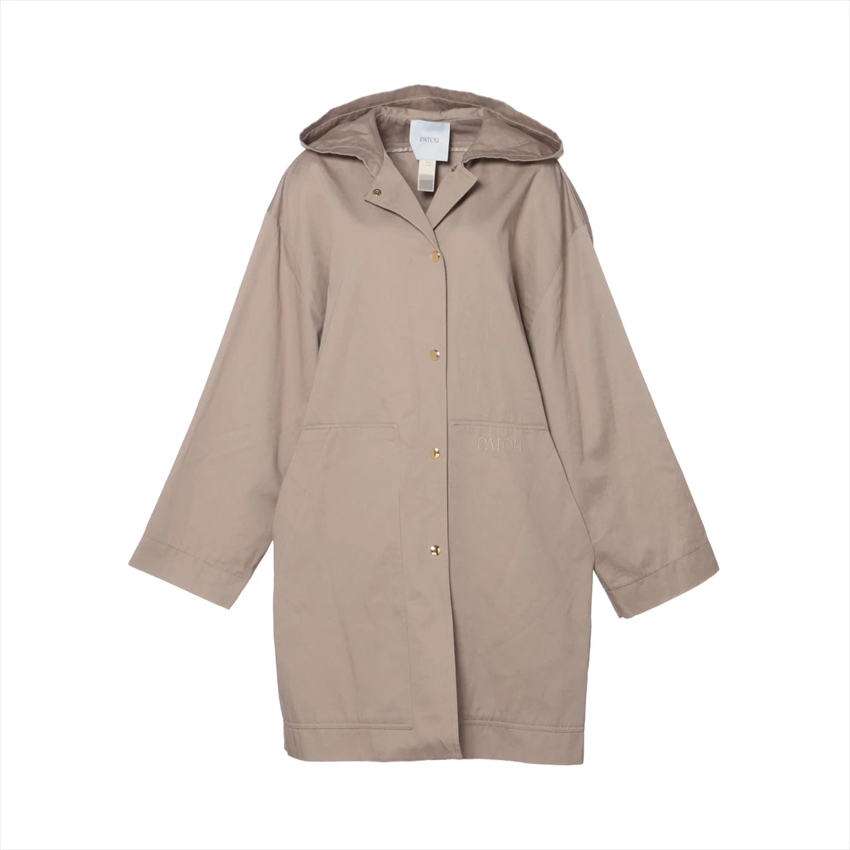 パトゥ コットン コート レディース ベージュ OU0100074106P 長靴をは  