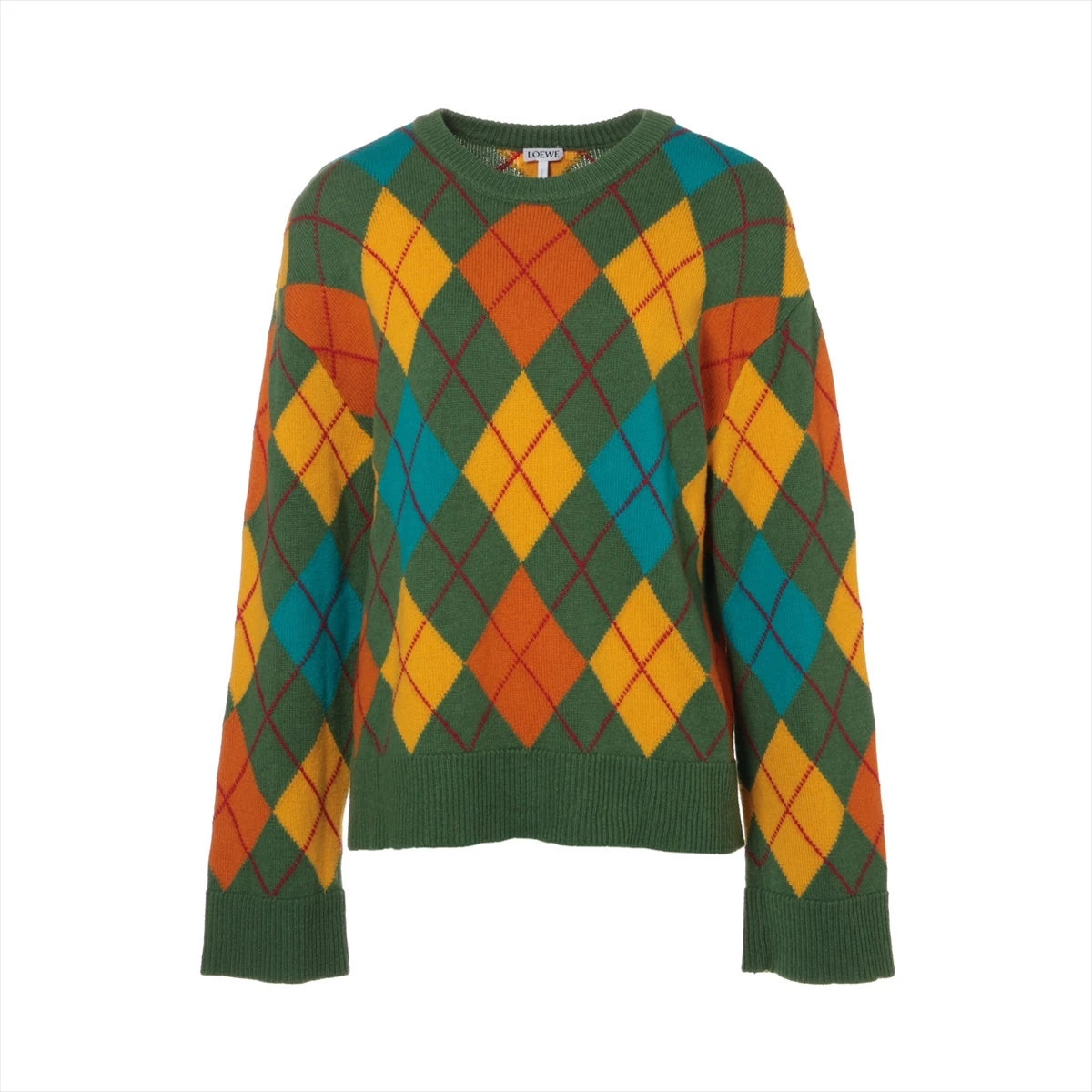 ロエベ アナグラム 24SS ウール ニット XS ユニセックス マルチカラー  