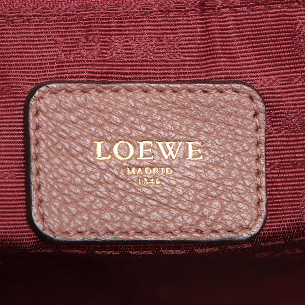 ロエベ　アマソナ　36 LOEWE ロエベ アマソナ36 新型 2wayハンドバッグ TAN（キャメル