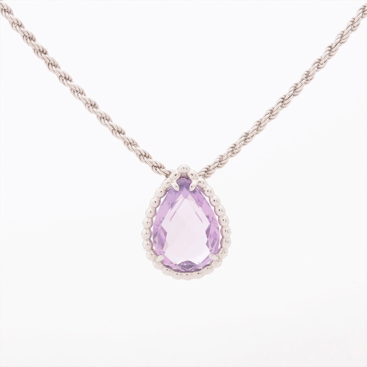 ブシュロン セルパンボエム アメジスト ネックレス 750(WG) 4.9g