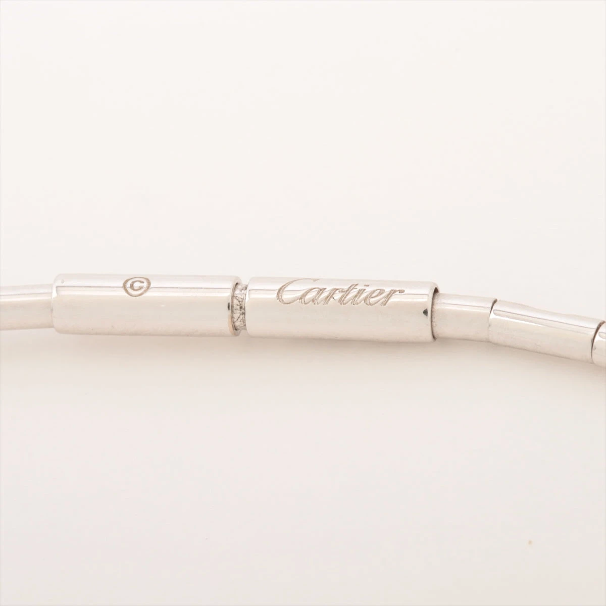 カルティエ クローバー ダイヤ ネックレス 750(PG×WG) 25.5g A3396896 