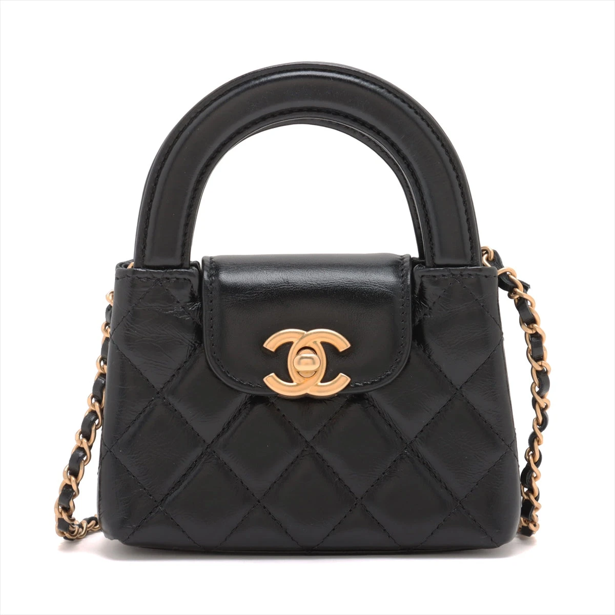 シャネル　マトラッセ　カーフスキン　ショルダーバッグ シャネル マトラッセ カーフスキン ショルダーバッグ｜中古