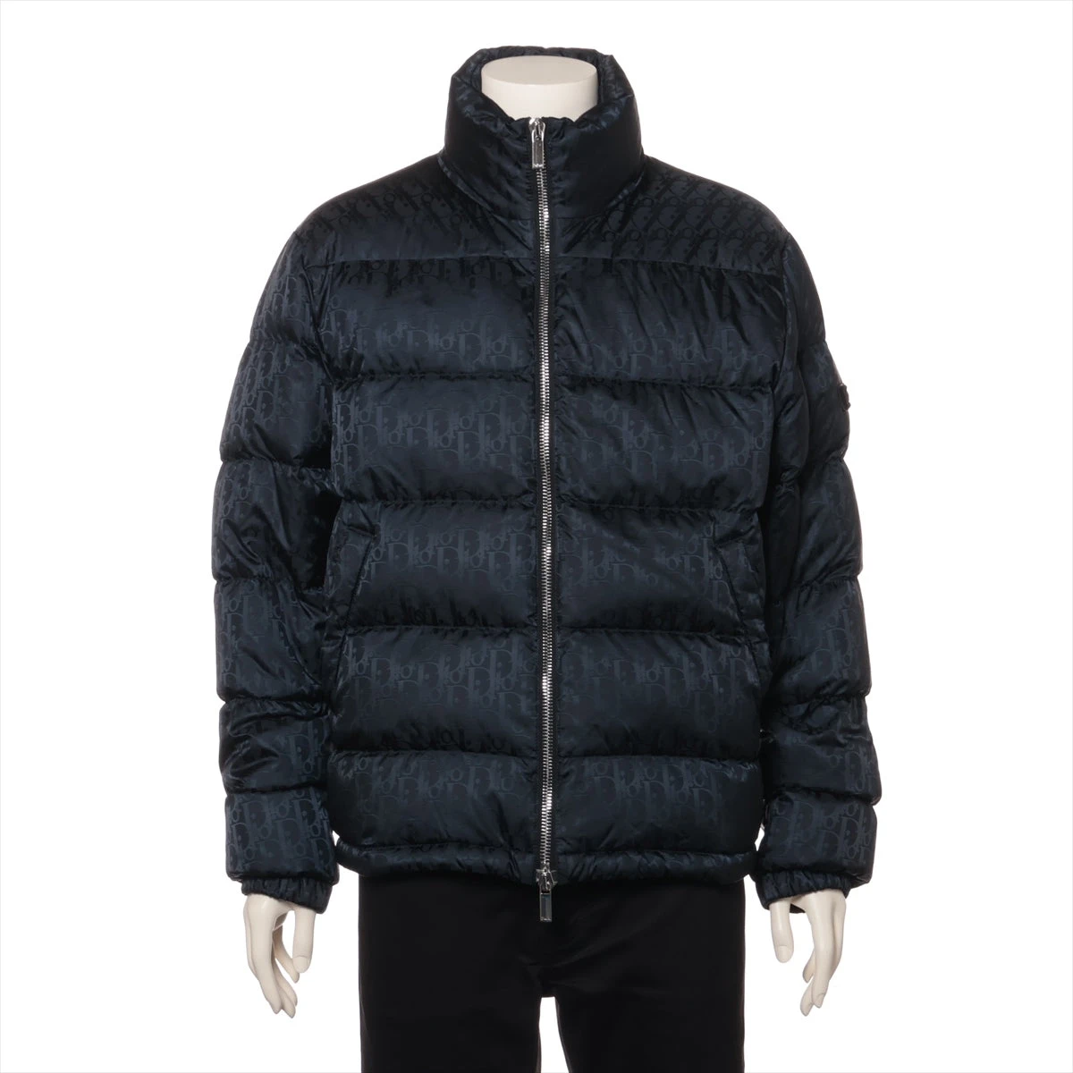 48 ／ DIOR(ディオール) オブリーク ダウンジャケット グレー