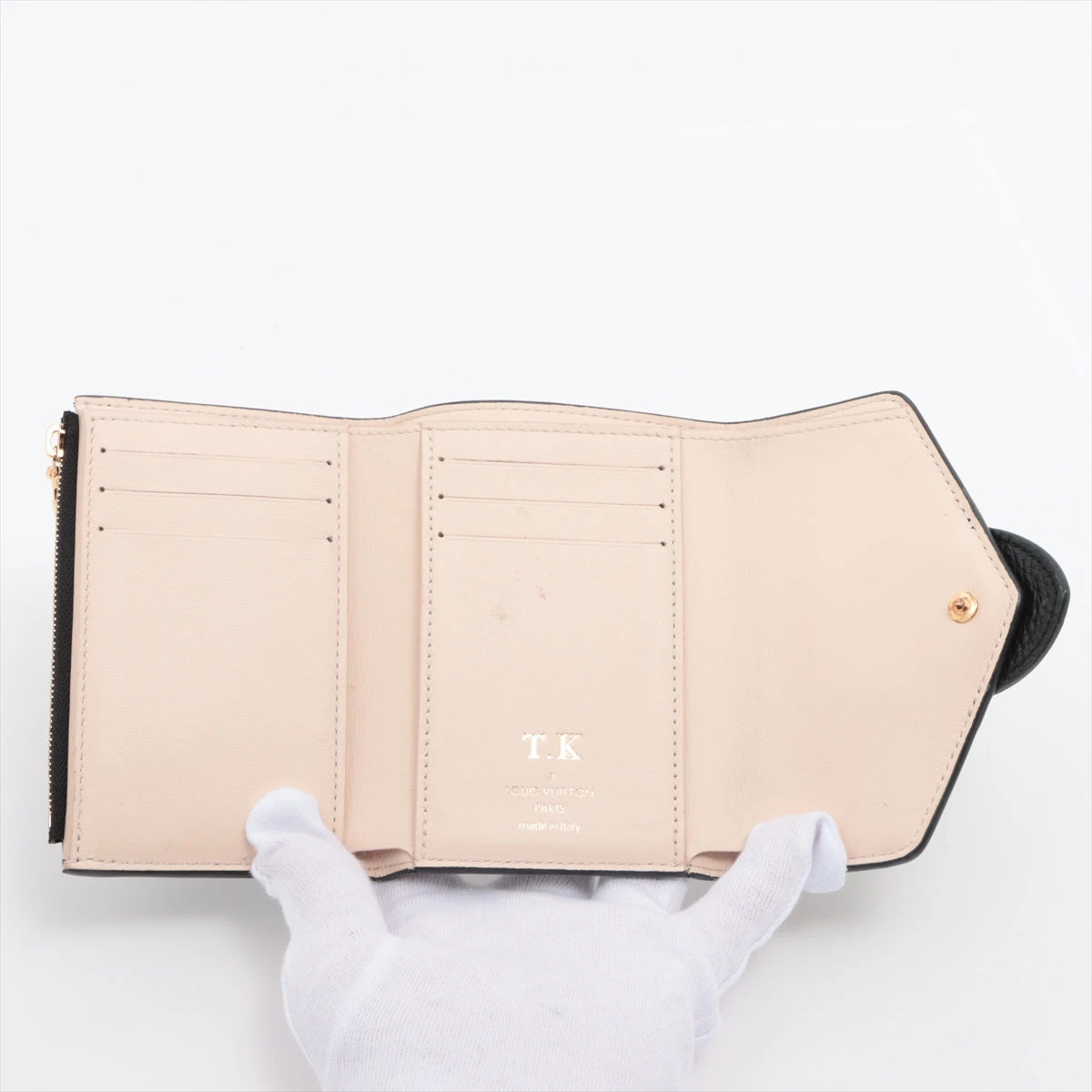 ヴィトン ロゴ ポルトフォイユLVポンヌフコンパクト M80300 ノワール