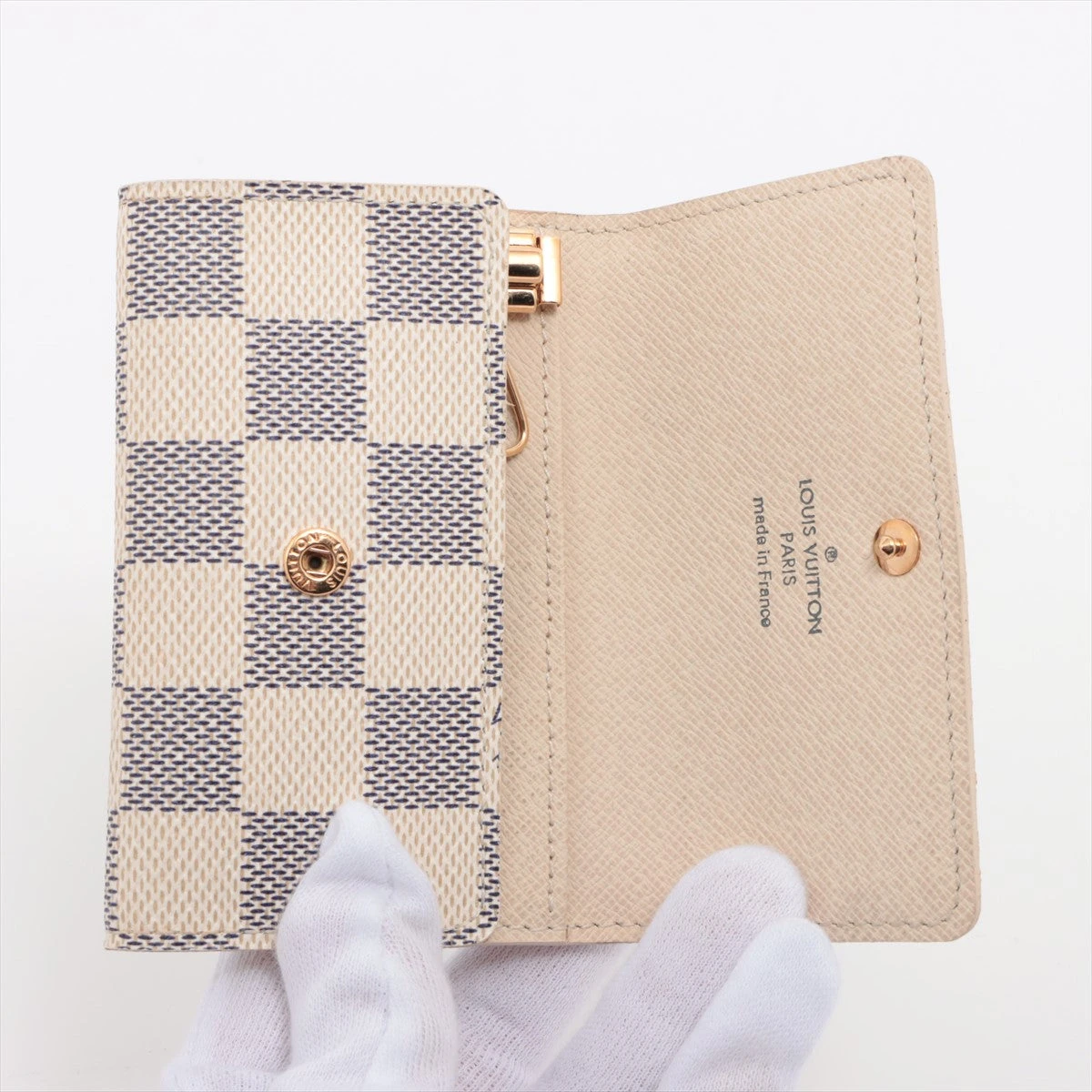 良品【ルイヴィトン】N61745 ダミエアズール ミュルティクレ6 キーケース LOUIS VUITTON】ルイ・ヴィトン ミュルティクレ6 N61745 キー