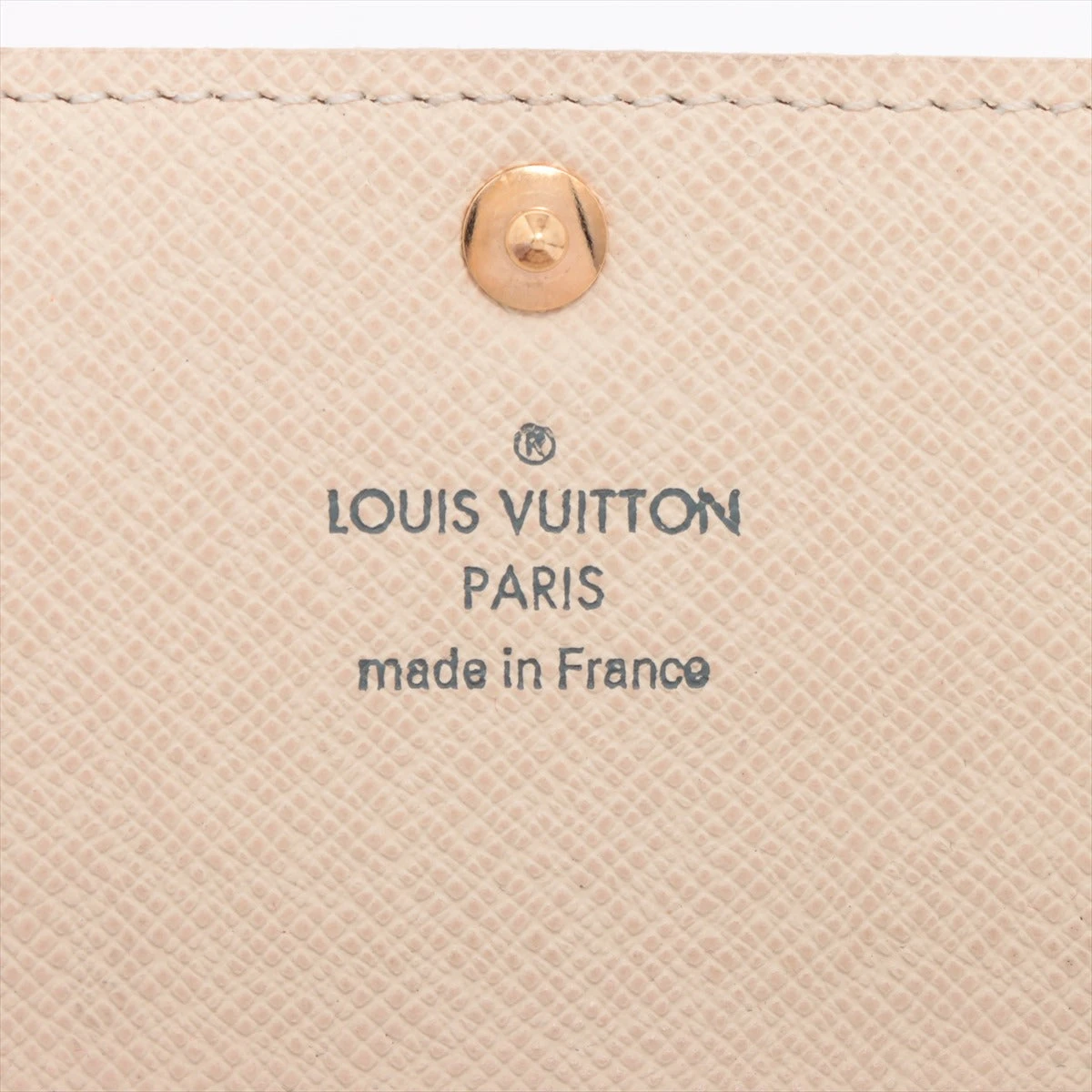 ヴィトン ダミエ アズール ミュルティクレ6 N61745 アイボリー キー