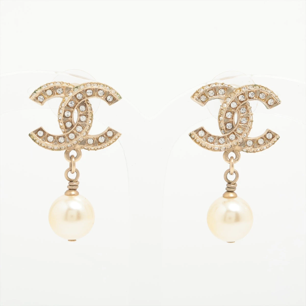 シャネル ロゴ ピアス(両耳用) CHANEL [正規ラッピング済] シャネル ピアス 両耳 CCマーク ココ