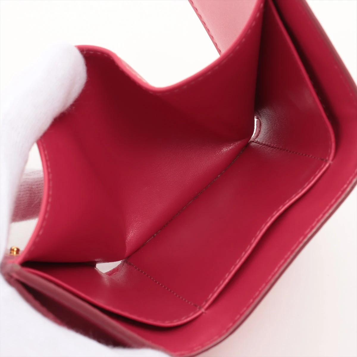 プラダ ヴィッテロムーブ 1MH021 レザー コンパクトウォレット