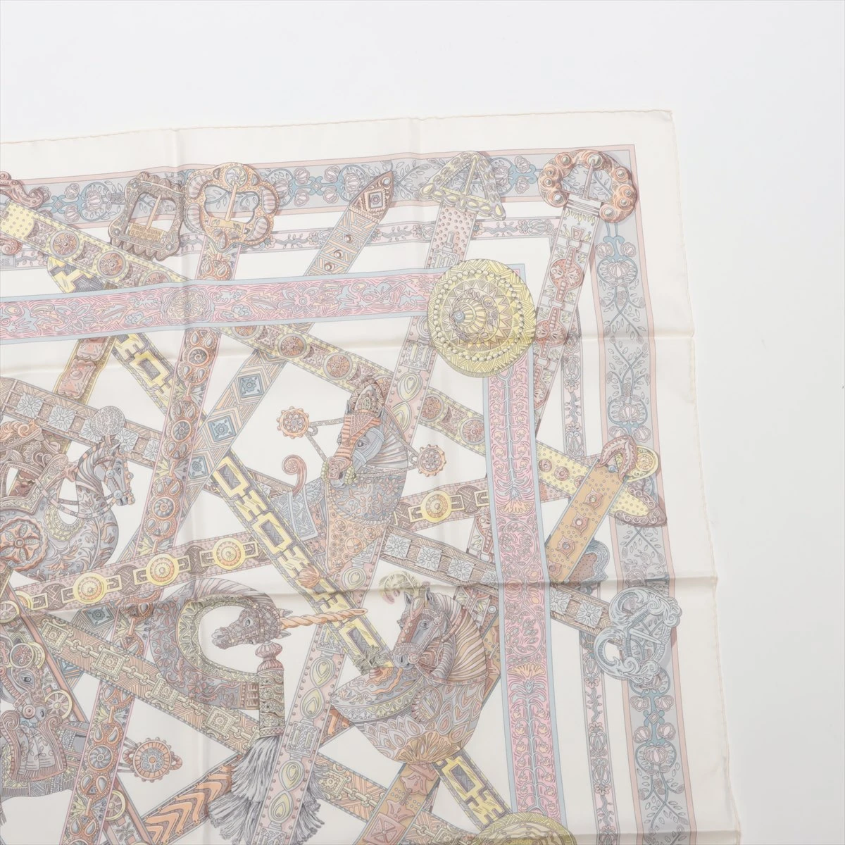 エルメス カレ140 ジェアン ユニコーンの夢想 スカーフ HERMES - エルメス カレ140 ジェアン ユニコーンの夢想 スカーフ