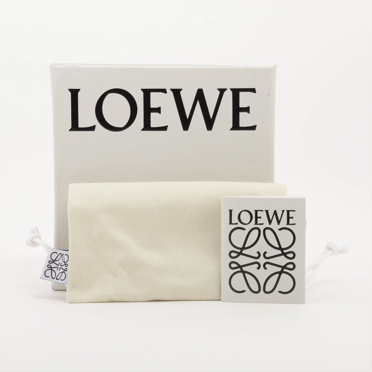 ロエベ ブランデッド ショートストラップ ショルダーストラップ レザー