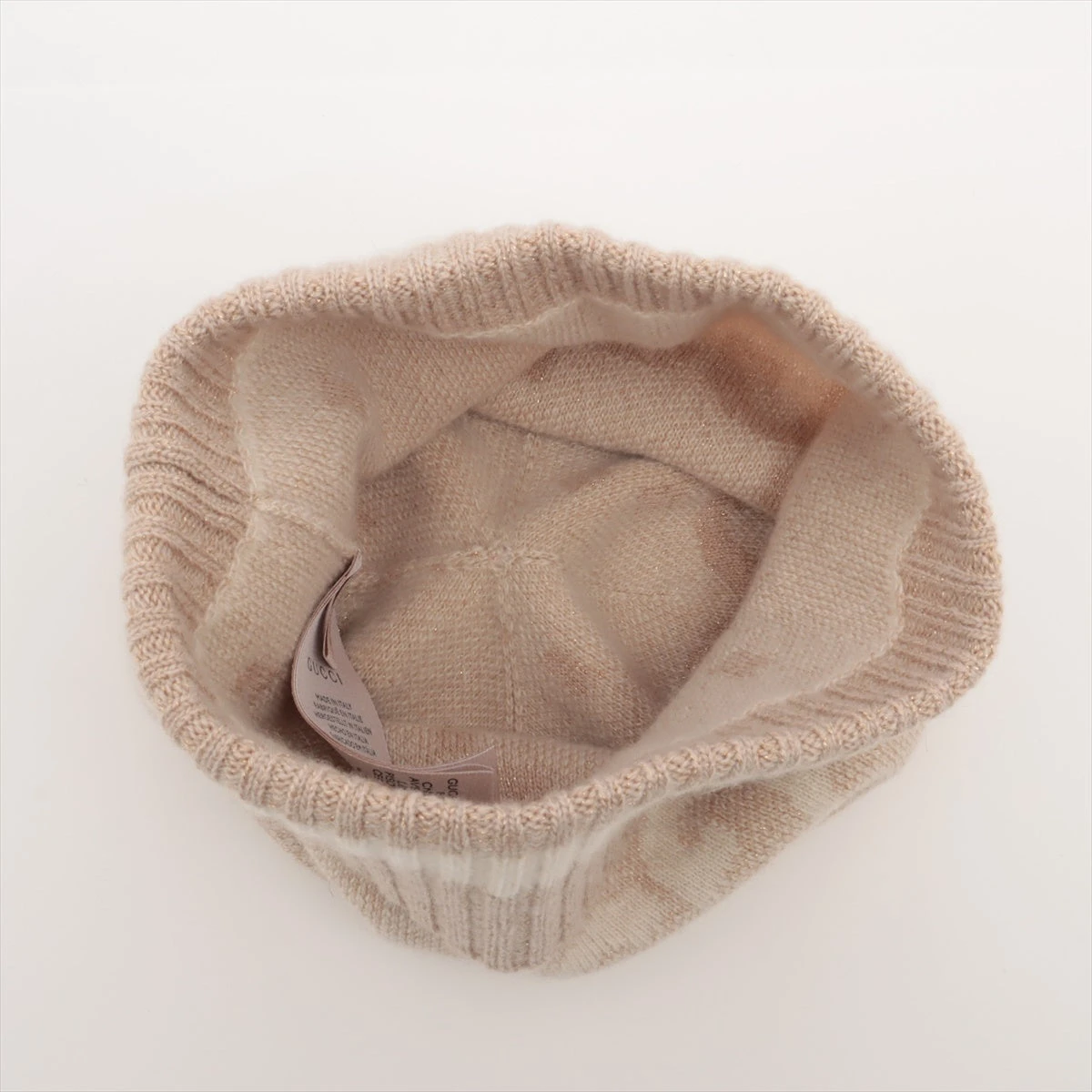 グッチ GG ニットキャップ M/57/21cm カシミヤ×レーヨン グッチ GG ニットキャップ M/57/21cm カシミヤ×レーヨン