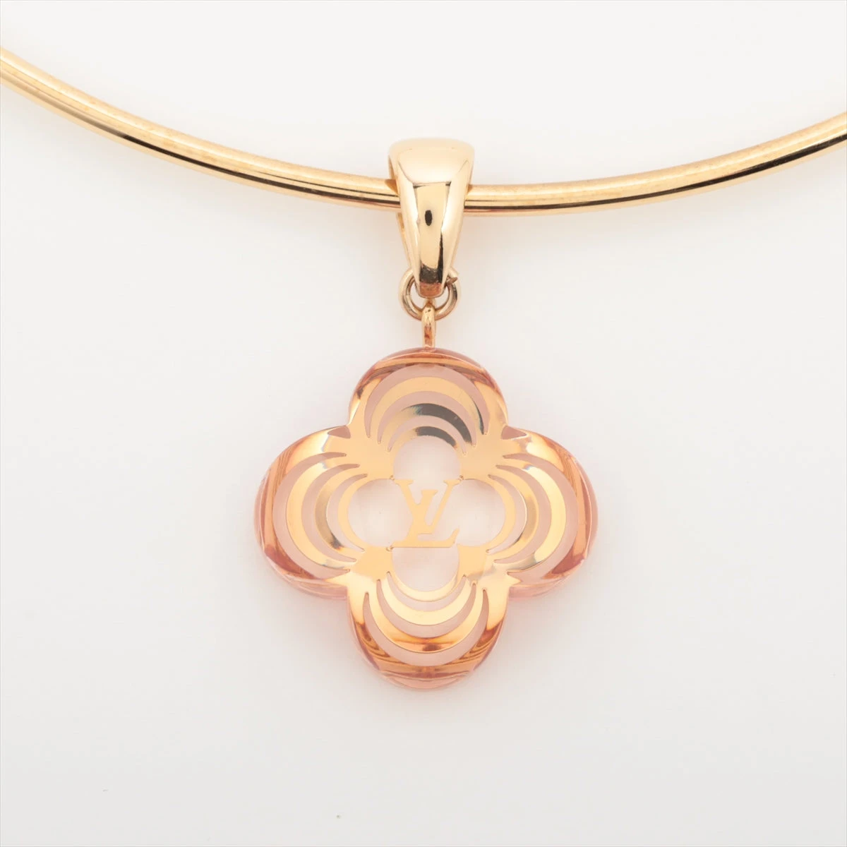 ヴィトン M65622 コリエ アラフォリ チョーカー GP×レジン ゴールド  