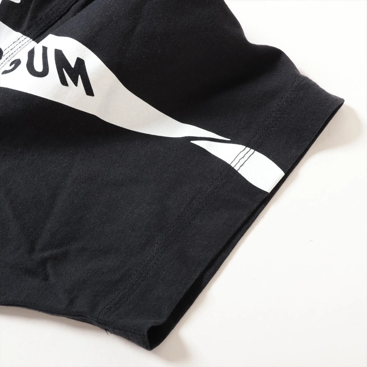 バーバリー コットン Tシャツ XL メンズ ブラック 8095058 スレ