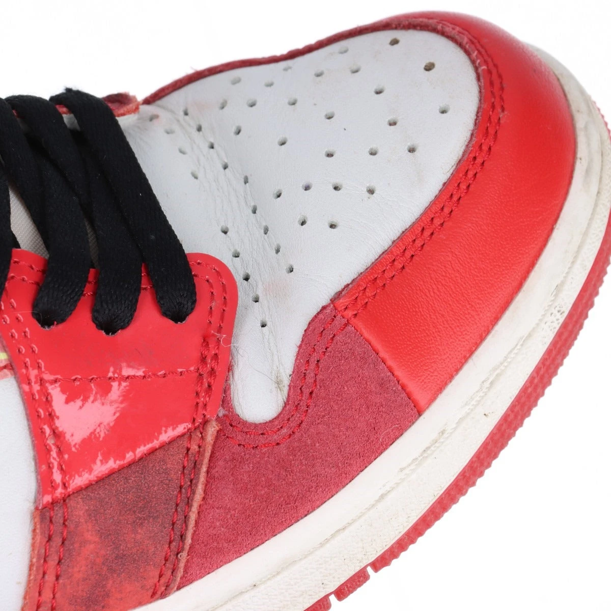 Air Jordan 1 レッド/ホワイト/ブラック 26センチ スパイダーマン ナイキ×スパイダーマン AIR JORDAN 1 RETRO HIGH OG レザー
