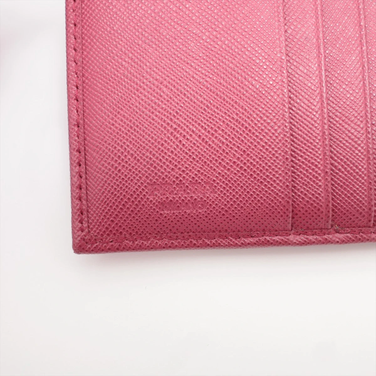 プラダ サフィアーノメタル 1M1392 レザー コンパクトウォレット