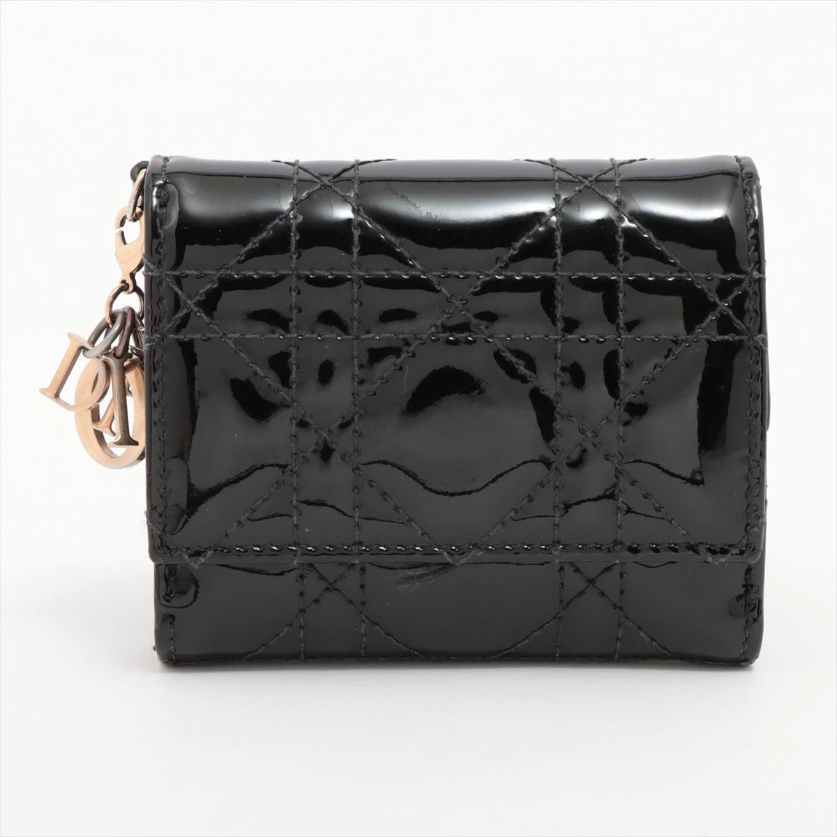 Dior ロータスウォレット ブラック
