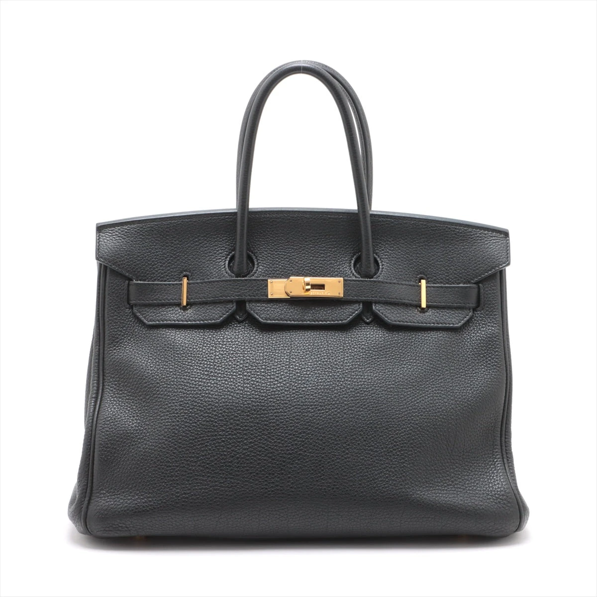 エルメス バーキン35 トゴ ブラック ゴールド金具 □N:2010年