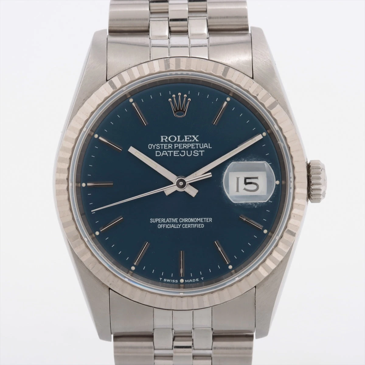中古)ROLEX ロレックス デイトジャスト 16234 ブルー（商品ID