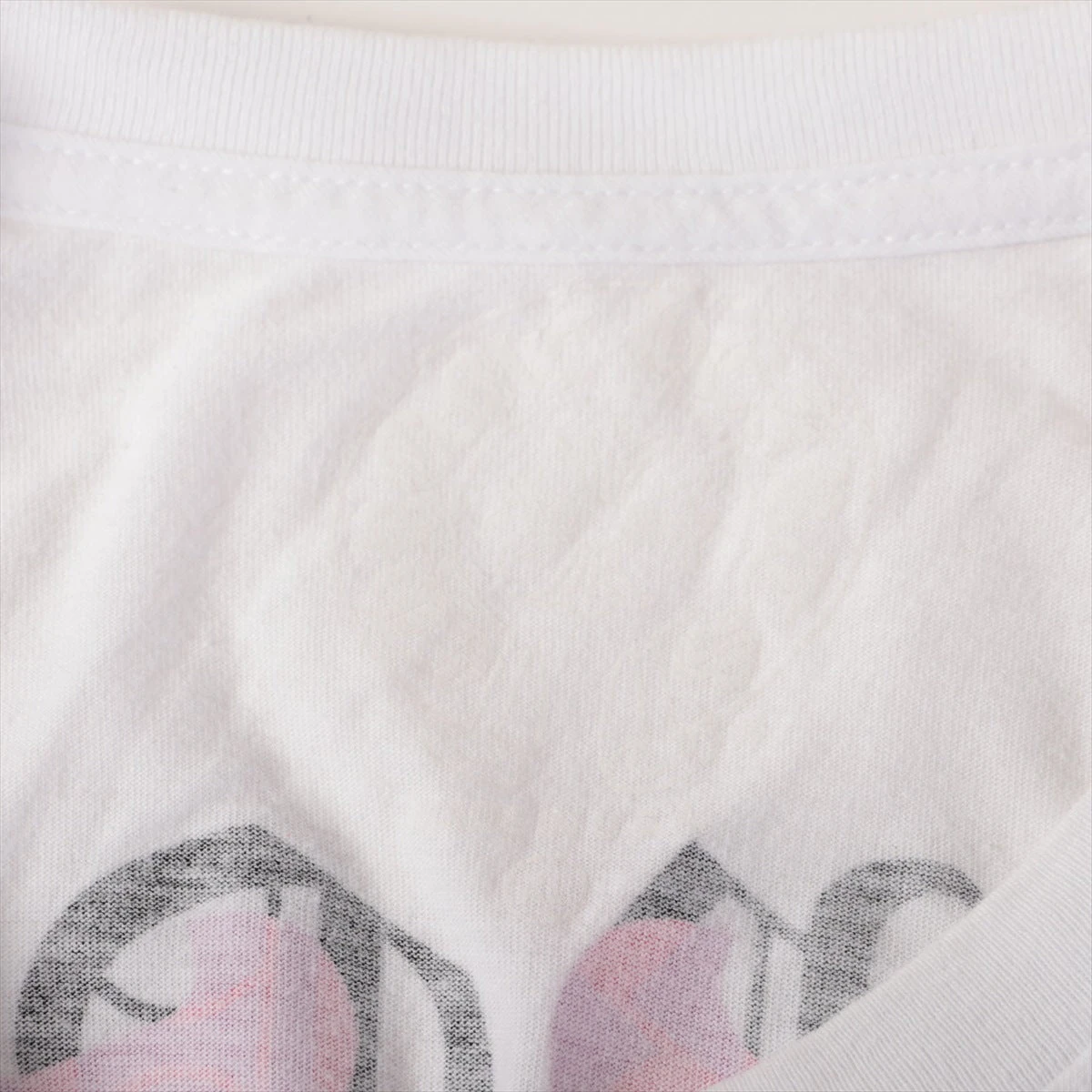 クロムハーツ ロングTシャツ コットン サイズXL ホワイト ダガーアイ 