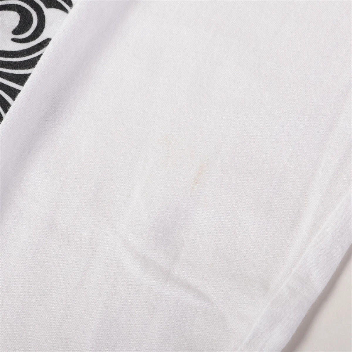 クロムハーツ ロングTシャツ コットン サイズXL ホワイト ダガーアイ 