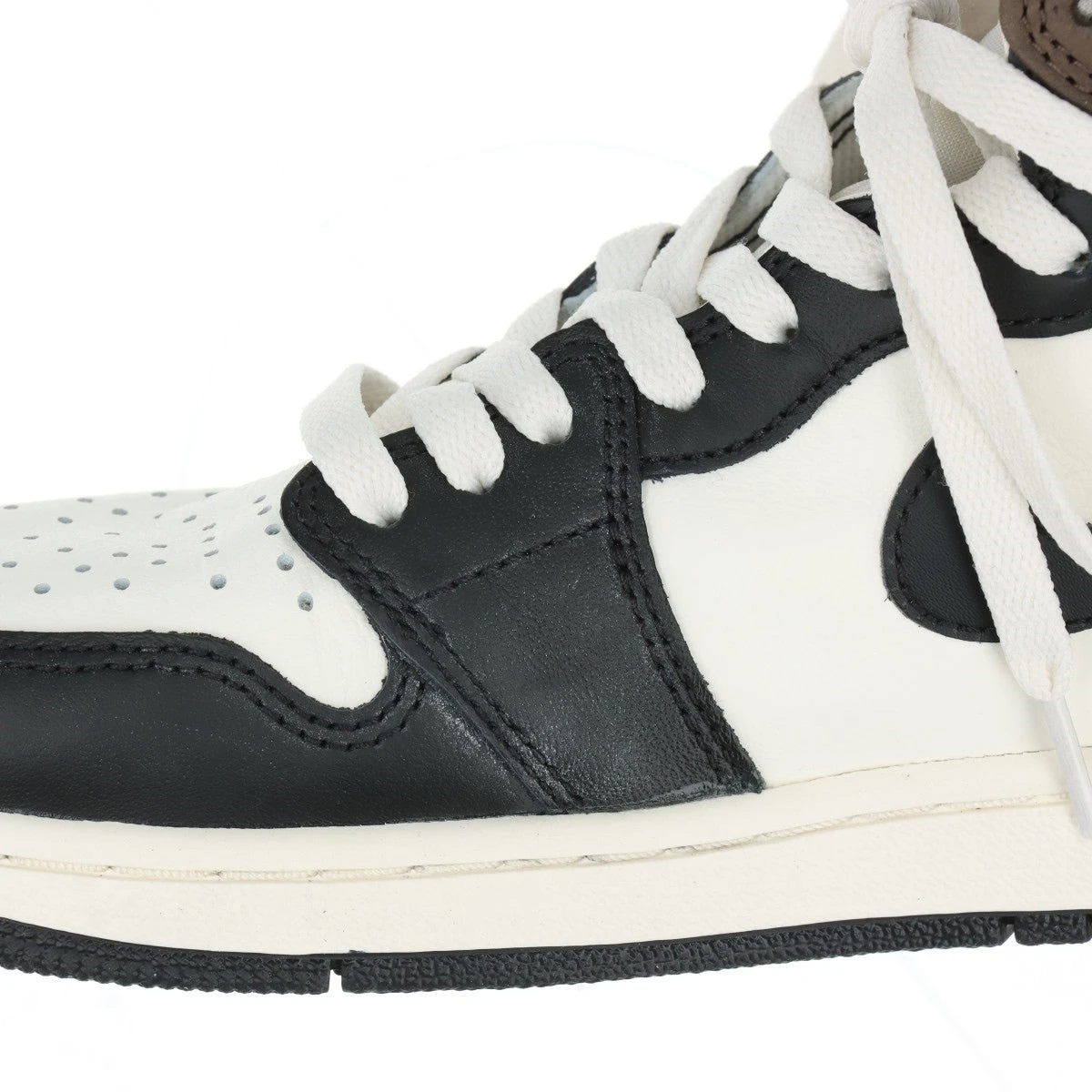 ナイキ AIR JORDAN 1 レザー ハイカットスニーカー 27cm メンズ
