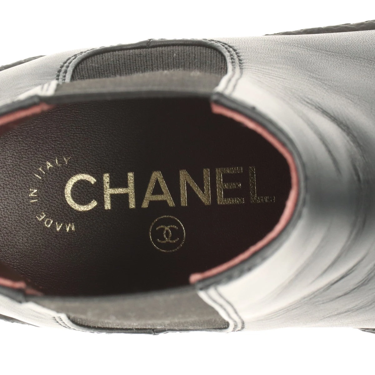 シャネル CHANEL ショートブーツ サイドゴア 03-24083110