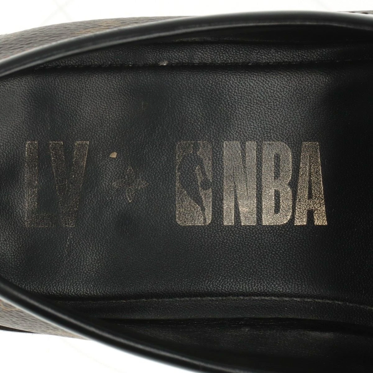 ヴィトン×NBA LVローファーライン 21年 PVC×レザー ローファー 6 1/2