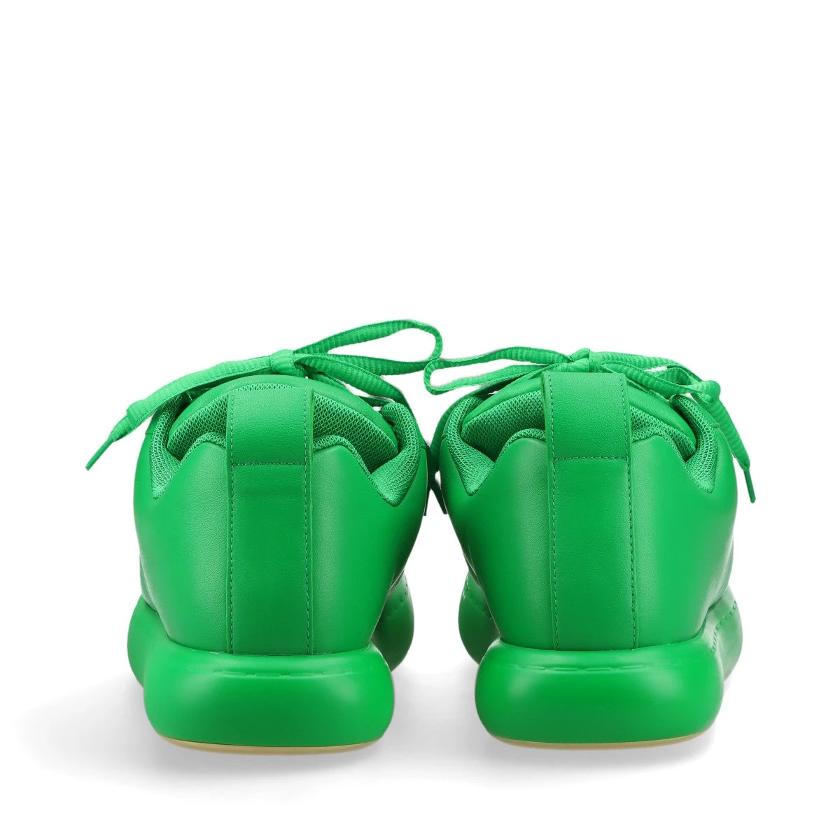 ボッテガヴェネタ ピロー レザー スニーカー 43 メンズ グリーン