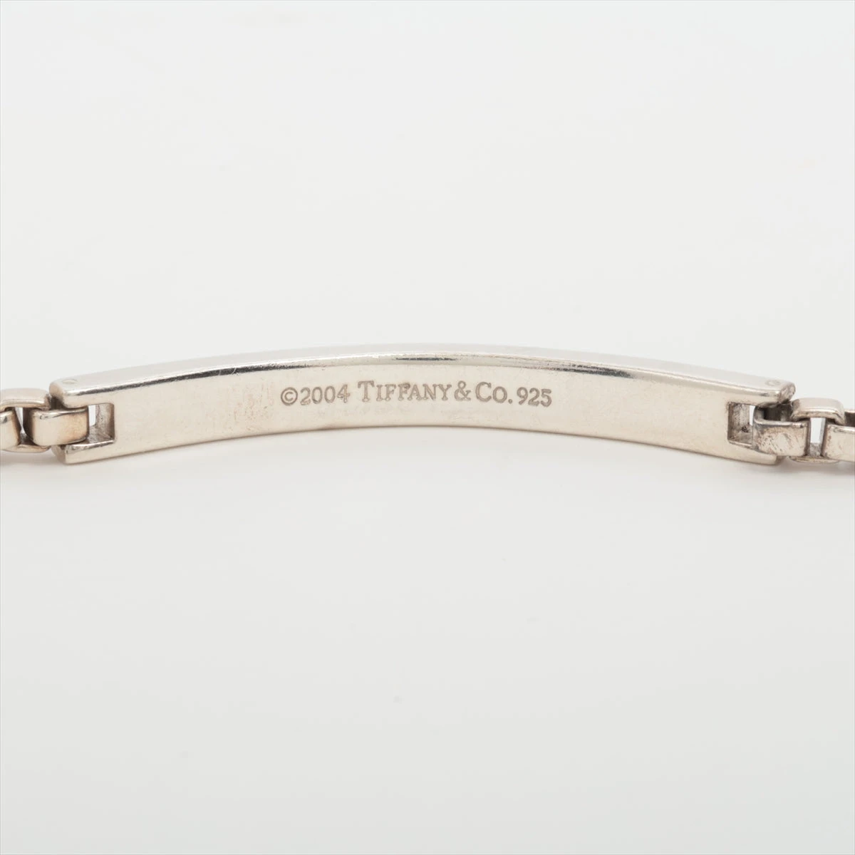 美品 オールドティファニー ベネチアン ID ブレスレット シルバー925 ティファニー TIFFANY&CO. ベネチアンリンク ID ブレスレット